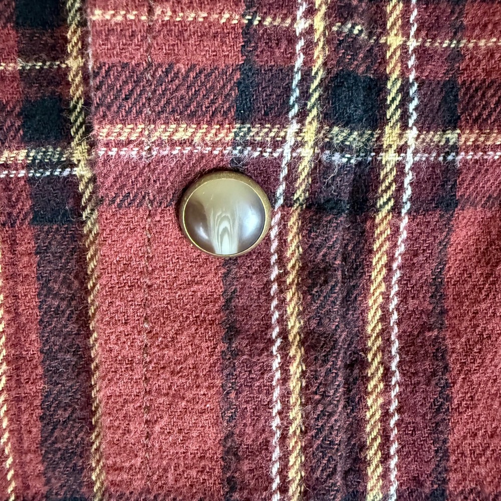 Cody James‎ Authentic Western Apparel Plaid Flannel Snap Button Shirt Men's 3X - Picture 5 of 7